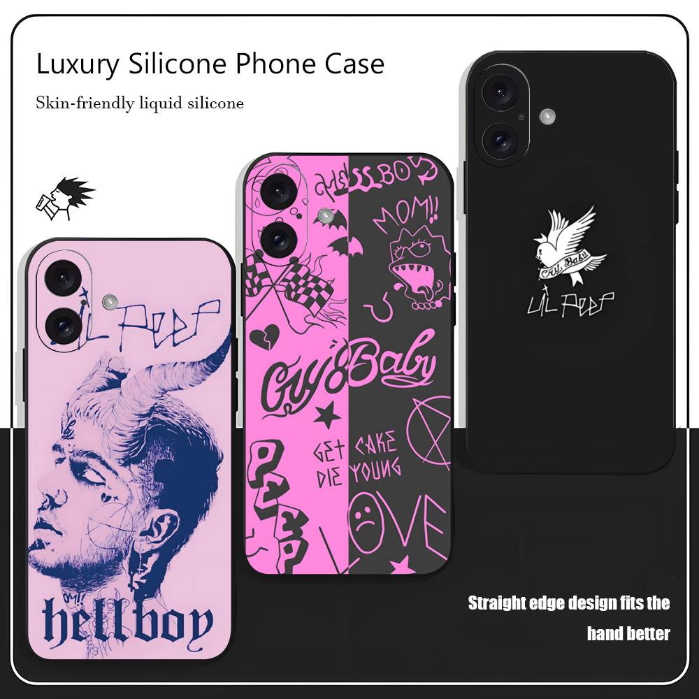 Phone Cases Otterbox - L-Lil Peep Beroemde Ster Populaire Telefoonhoesje