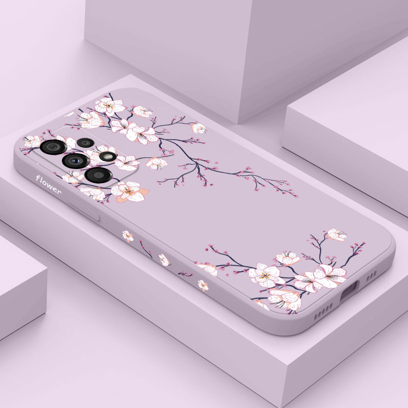 Phone Cases Burga - Pruimenbloesem Telefoon Geval Voor Samsung A17