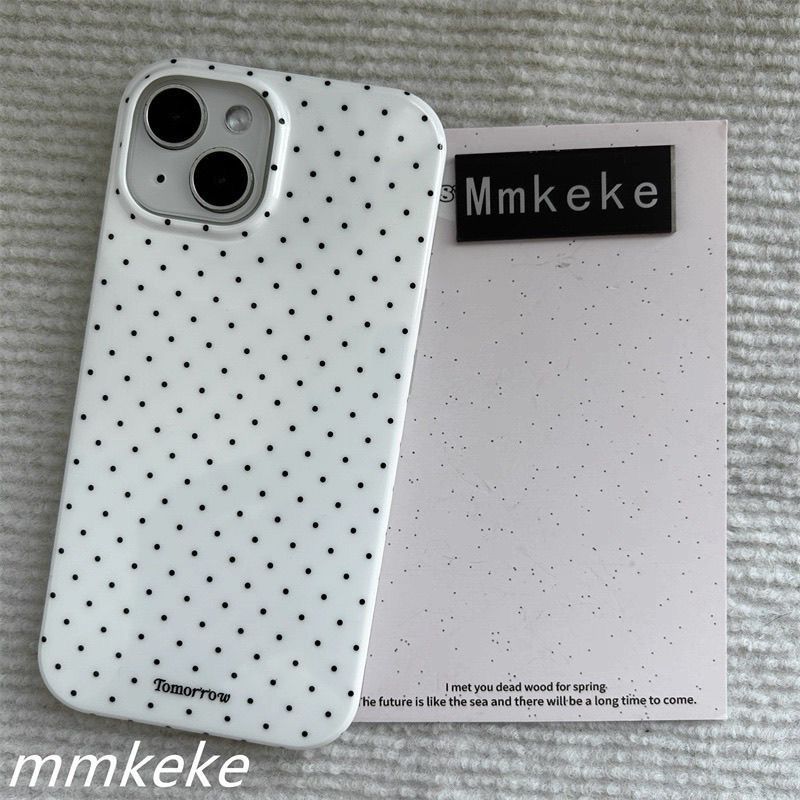 Phone Cases Burga - Koreaanse schattige polkadot telefoonhoesje voor iPhone