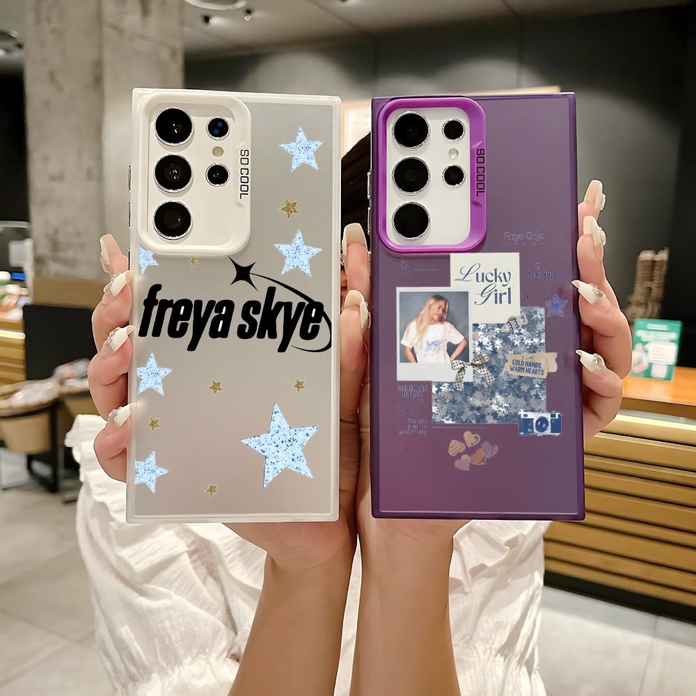 Phone Cases Samsung S24 - Singer F-Freya Skyes Telefoonhoesje voor Samsung