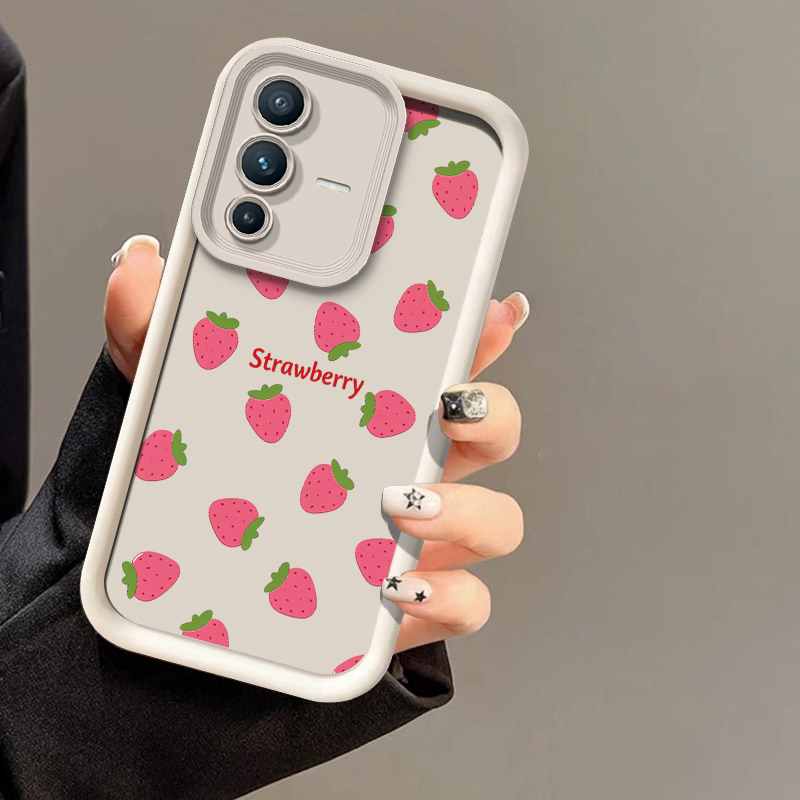 Phone Cases Vivo - Siliconen telefoonhoesje voor Vivo V70 FE