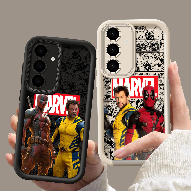 Phone Cases Samsung S24 - Marvel Deadpool en Wolverine hoesjes voor