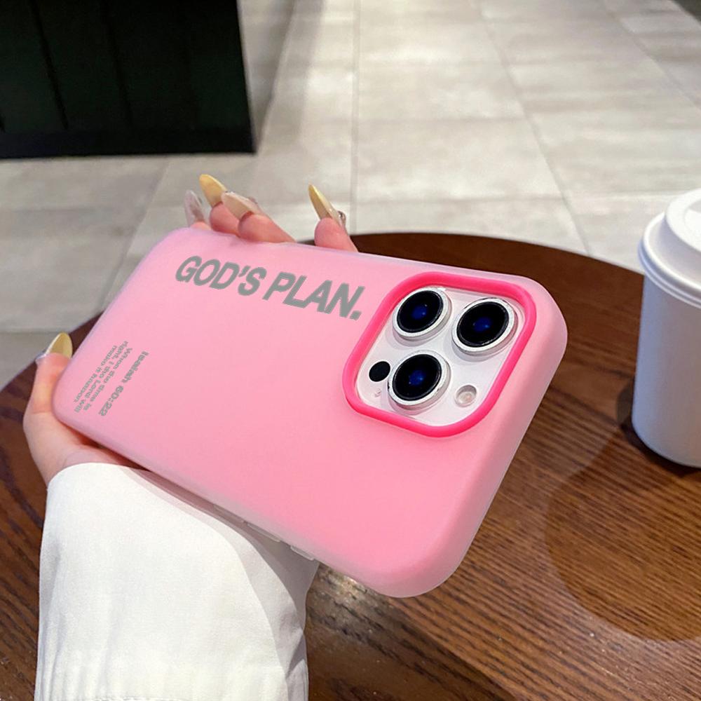 Apple Iphone 16 - God's Plan Telefoonhoesje Jelly Siliconen Telefoonhoesje