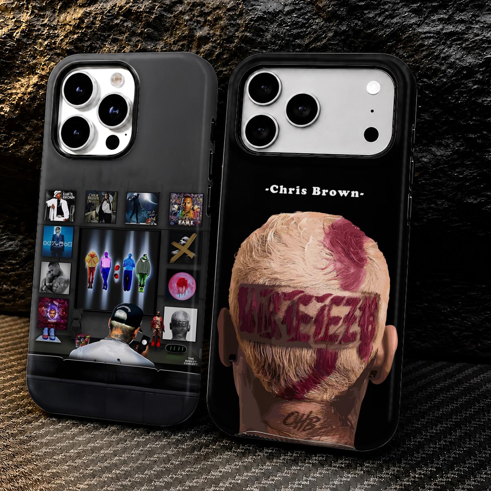 Phone Cases For Iphone 17 - Rap C-Chris B-Brown Telefoonhoesje voor iPhone