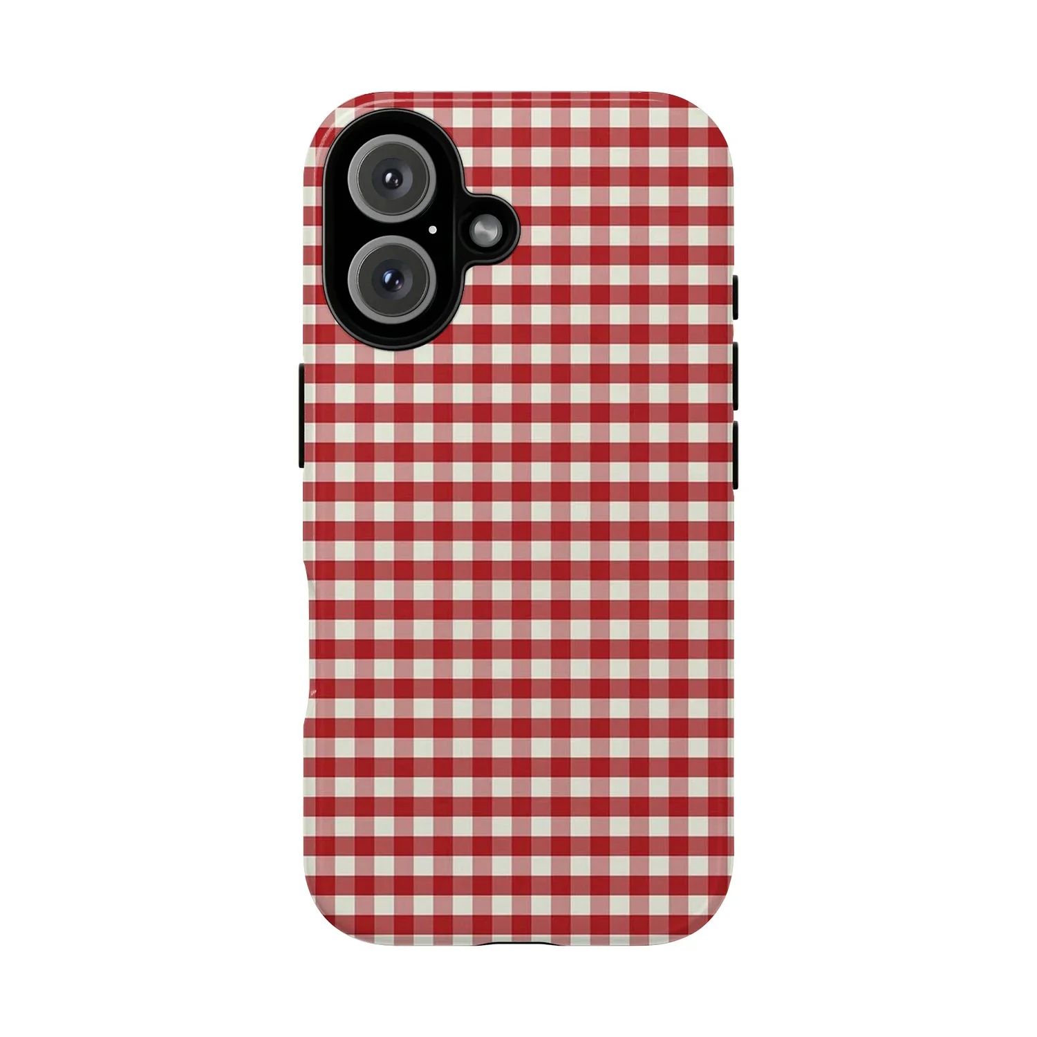 Retro Rode Gingham Matte Tough - Phone Cases Burga recensie en prijs
