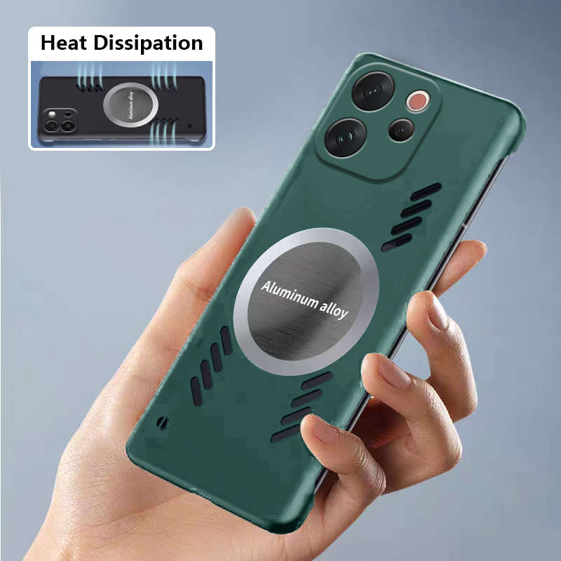 Biruiqu Voor VIVO V70 Bezel-lo - Phone Cases Vivo recensie en prijs