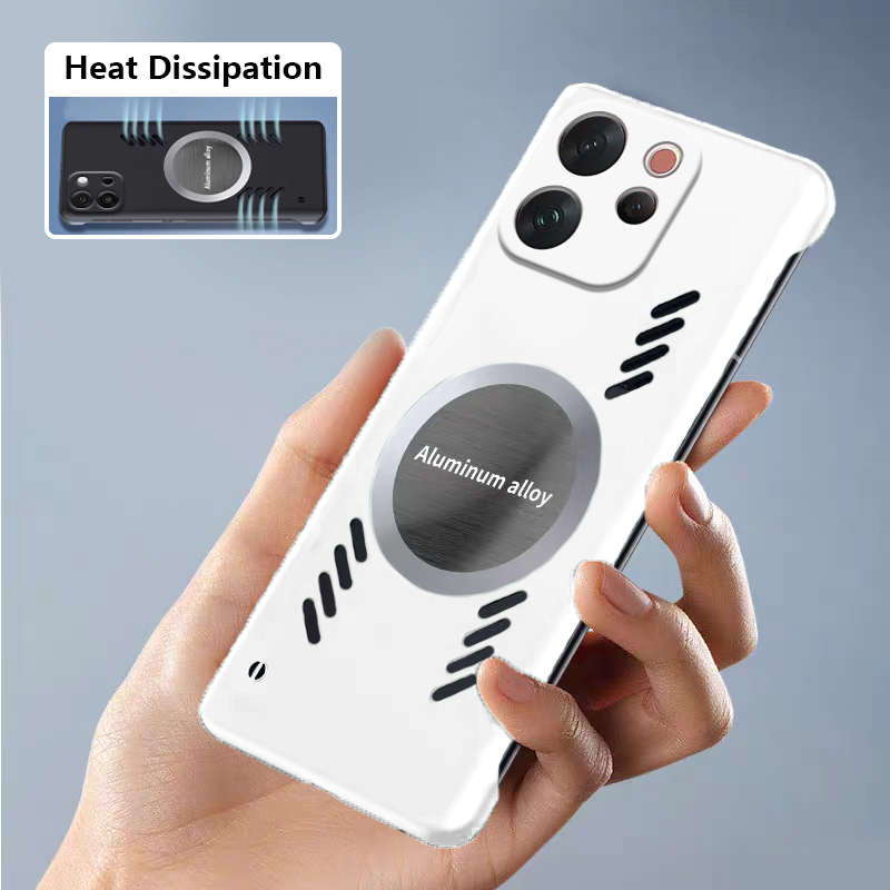 Biruiqu Voor VIVO V70 Bezel-lo - Phone Cases Vivo recensie en prijs