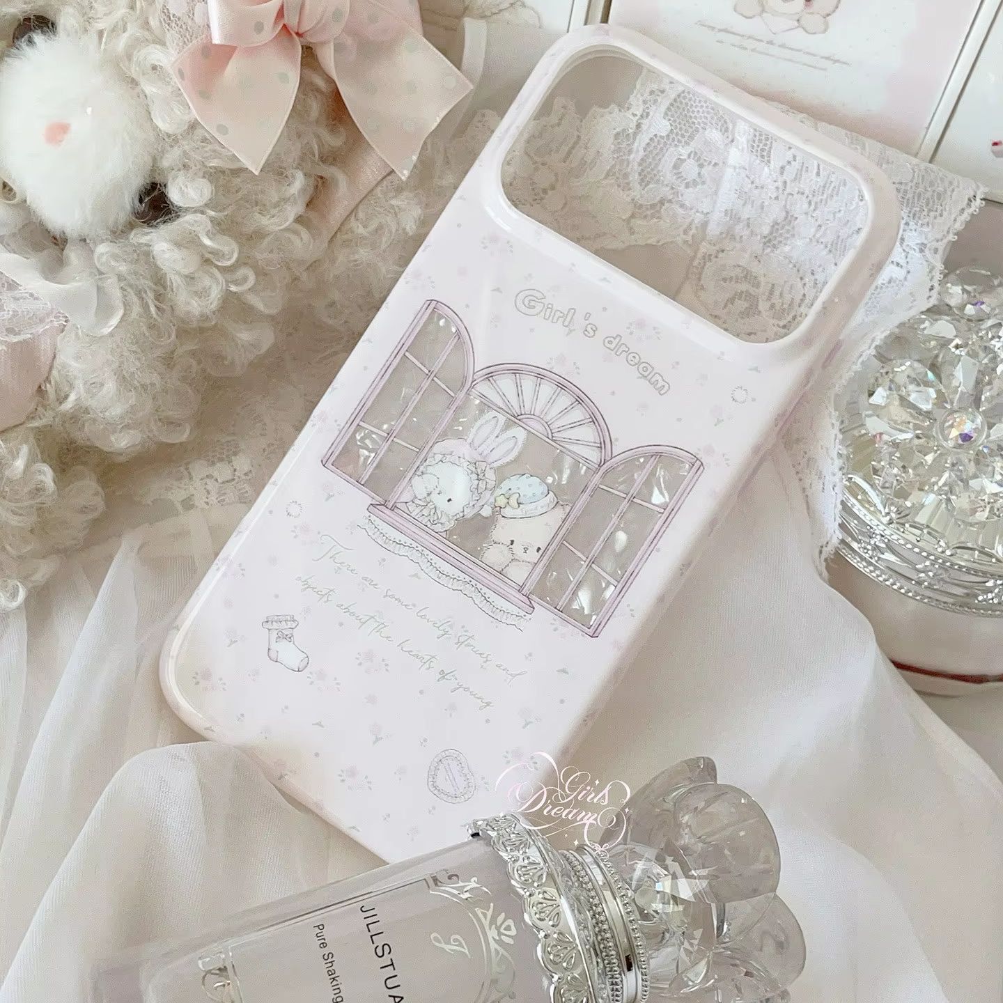 Kawaii Bunny Bear Bloemige Roz - Phone Cases Girls recensie en prijs