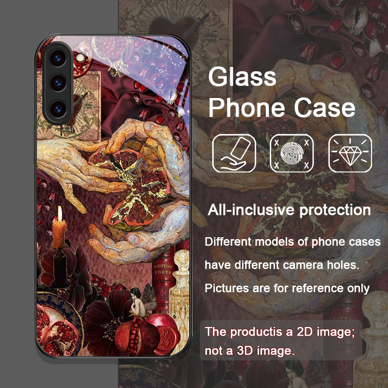 Luxe Granaatappel Bloem Patroo - Phone Cases Samsung S24 recensie en prijs