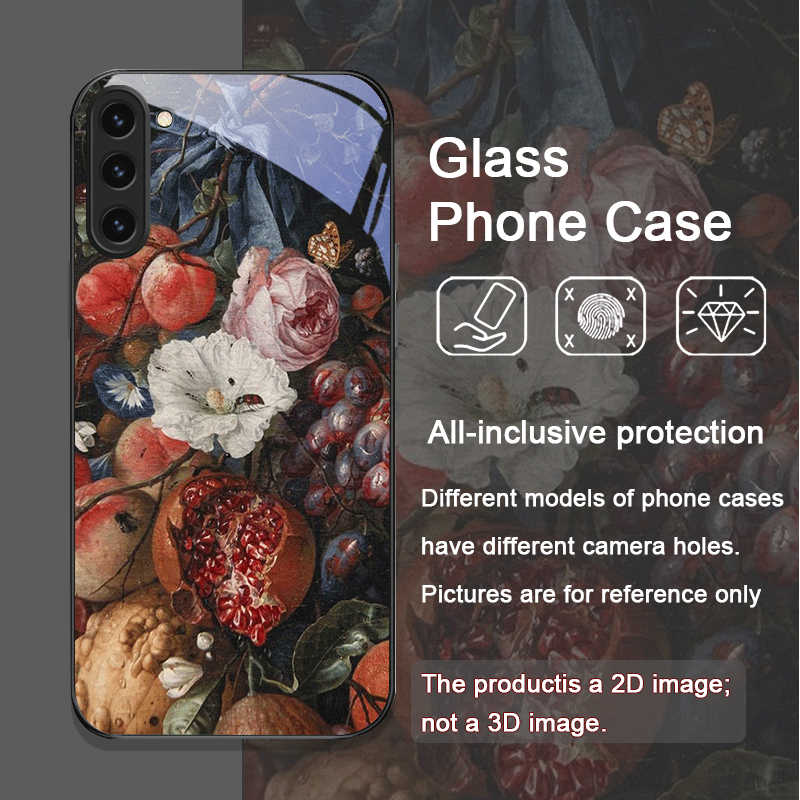 Luxe Granaatappel Bloem Patroo - Phone Cases Samsung S24 recensie en prijs
