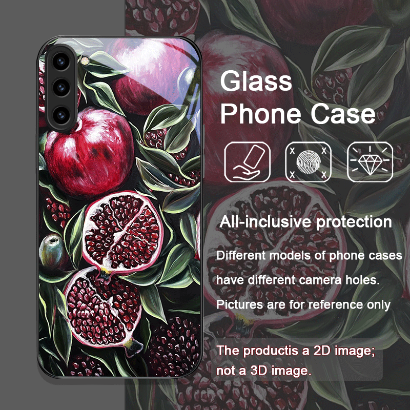 Luxe Granaatappel Bloem Patroo - Phone Cases Samsung S24 recensie en prijs