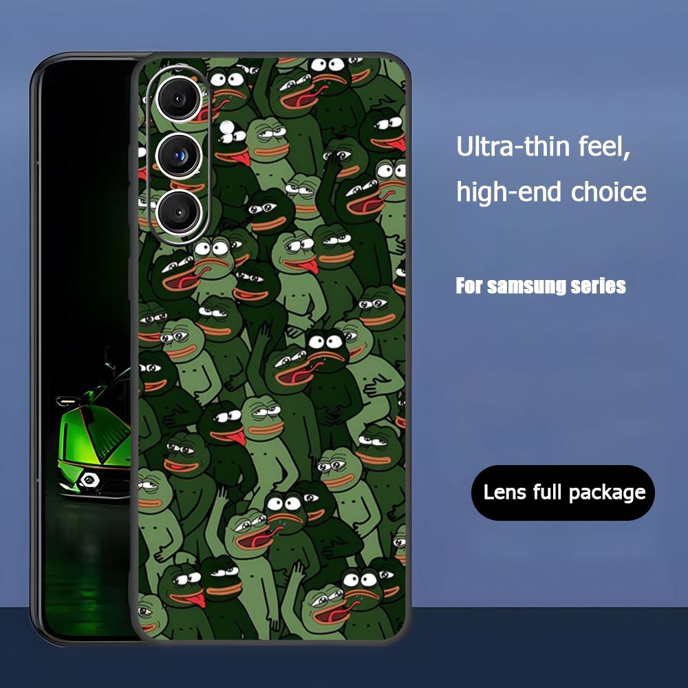 Sad Pepe de kikker Draw Cool T - Phone Cases Samsung S24 recensie en prijs