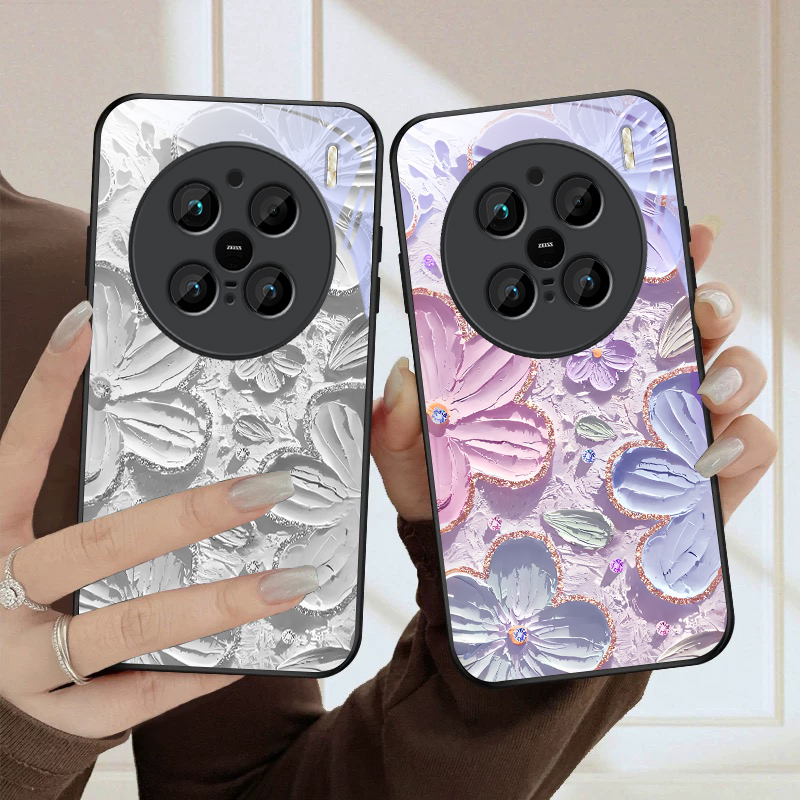 Cream Garden Flower Realm Tele - Phone Cases Vivo recensie en prijs