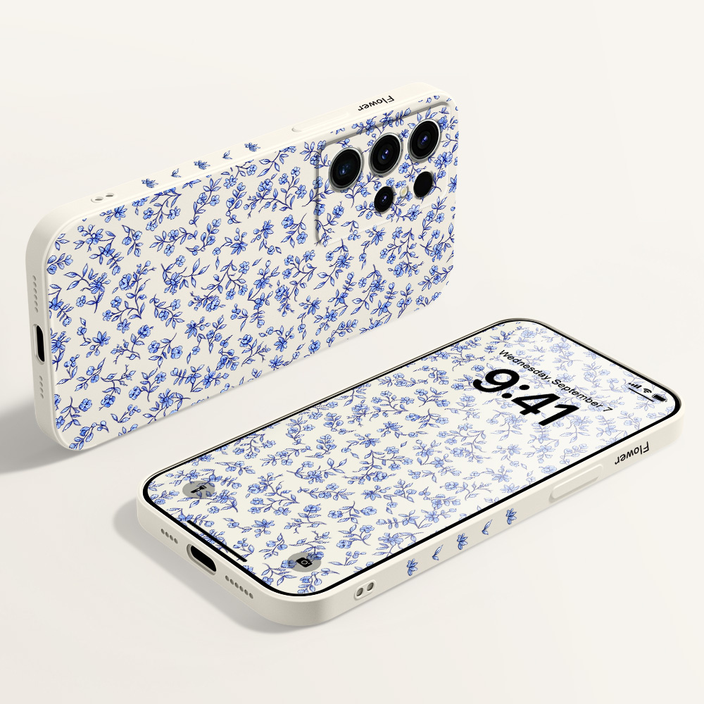 Gedraaide Bloem Telefoonhoesje - Phone Cases Samsung S24 recensie en prijs