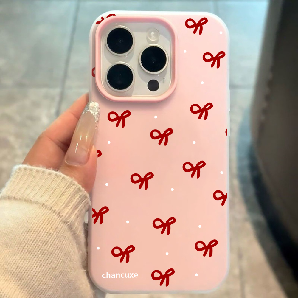Minimalistische Bow Girl INS t - Phone Cases Girls recensie en prijs