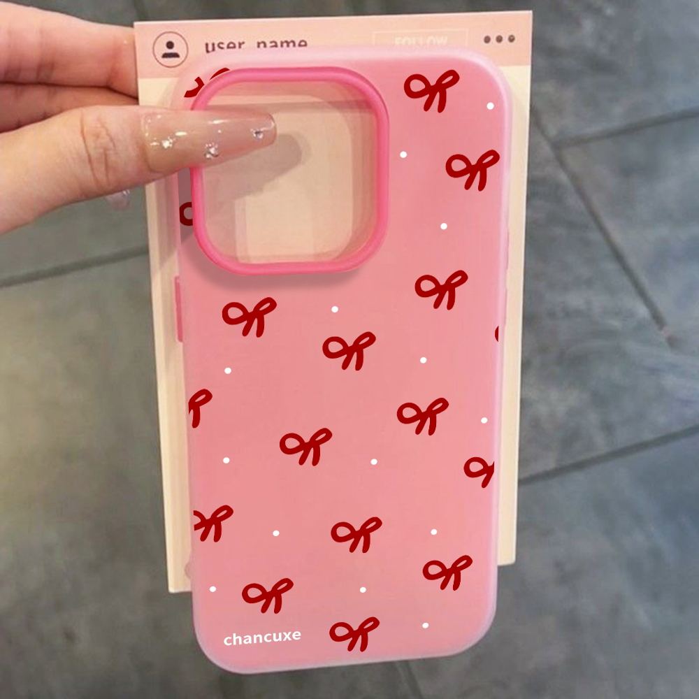 Minimalistische Bow Girl INS t - Phone Cases Girls recensie en prijs