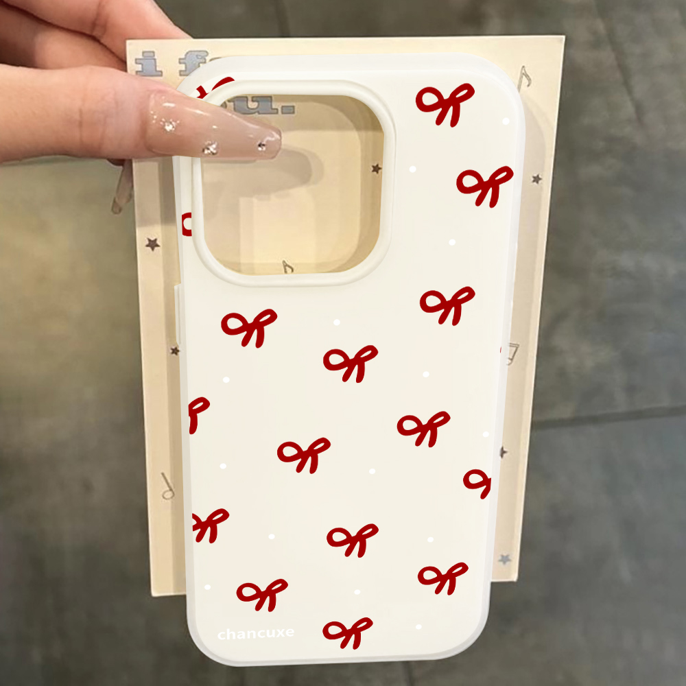 Minimalistische Bow Girl INS t - Phone Cases Girls recensie en prijs
