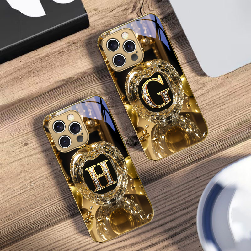 High-end gouden letter 'F' Voo - Phone Cases Otterbox recensie en prijs