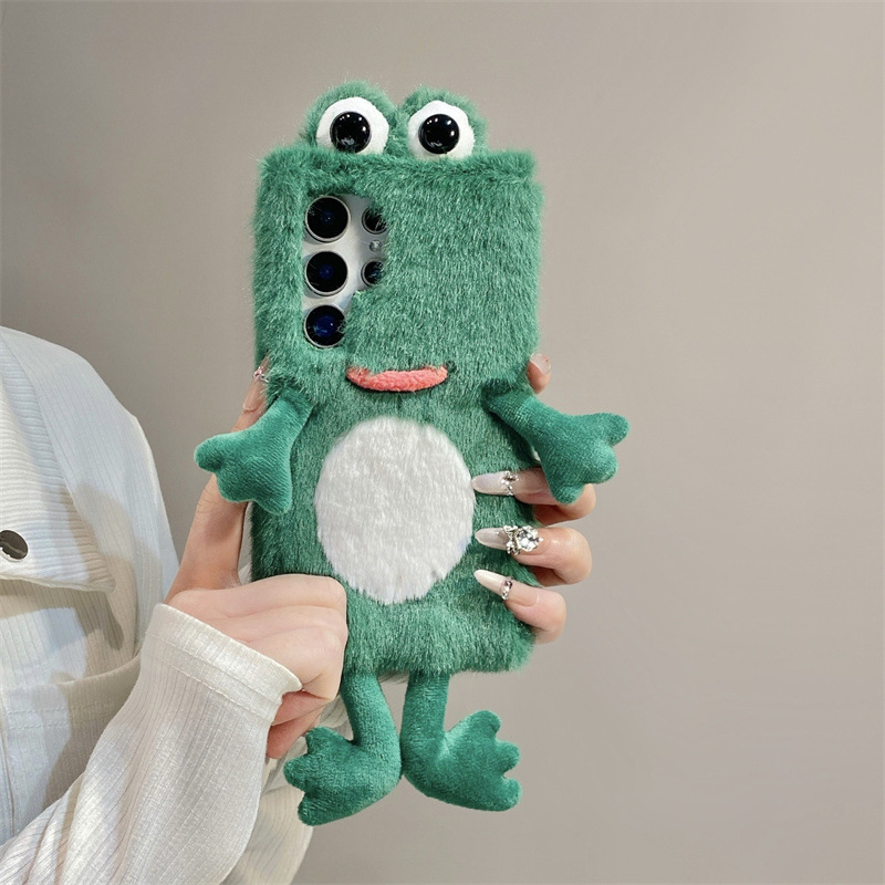 Pluche Kikker Telefoonhoesje,  - Phone Cases Samsung S24 recensie en prijs