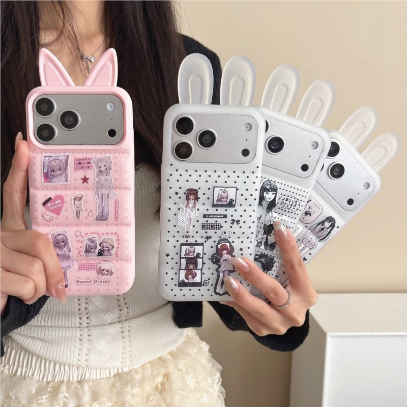 Japanse Y2K schattige konijnen - Phone Cases Girls recensie en prijs