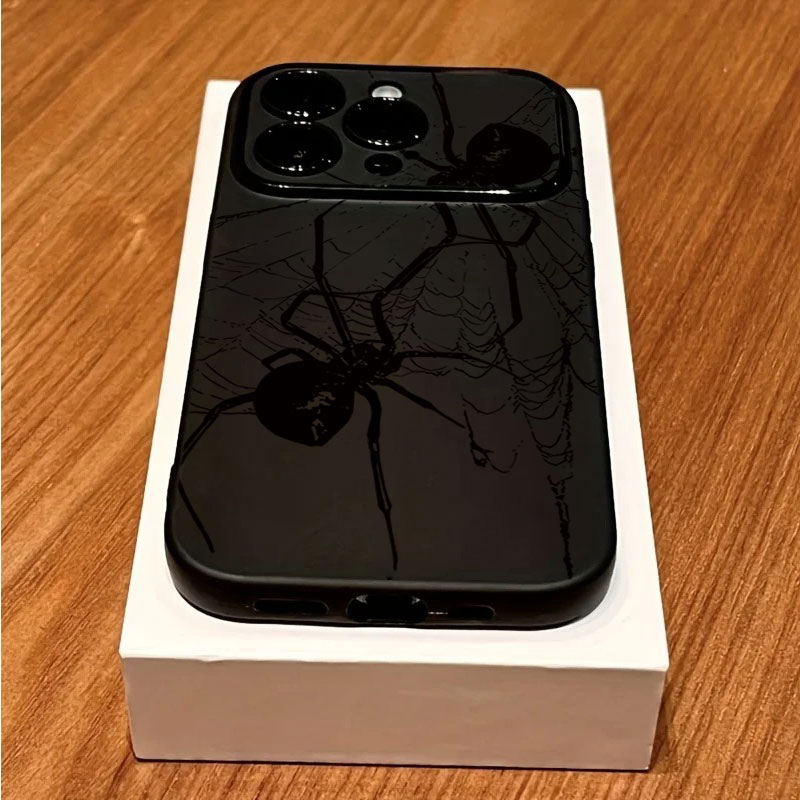 Coole Zwarte Spin-Patroon Tele - Phone Cases Otterbox recensie en prijs